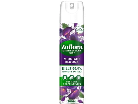 Zoflora Midnight Bloom Aerosol Mist 300ml Supply