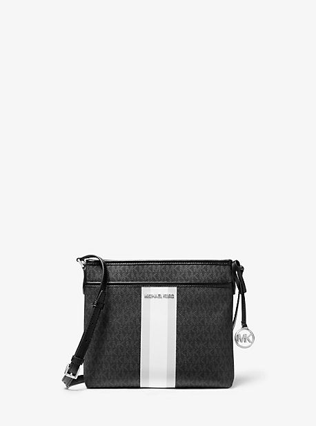 Bedford Small Logo Stripe Crossbody Bag Sale