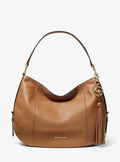 Brooke Large Pebbled Leather Shoulder Bag Online