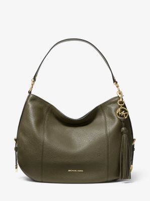 Brooke Large Pebbled Leather Shoulder Bag Online