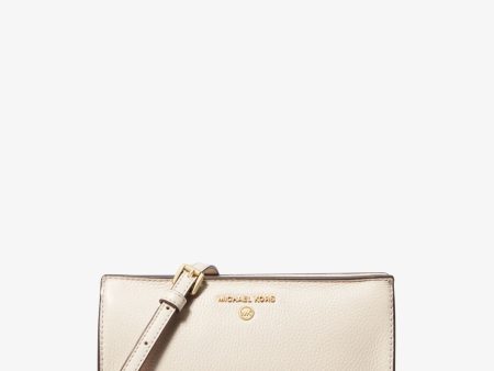 Valerie Medium Pebbled Leather Crossbody Bag Hot on Sale