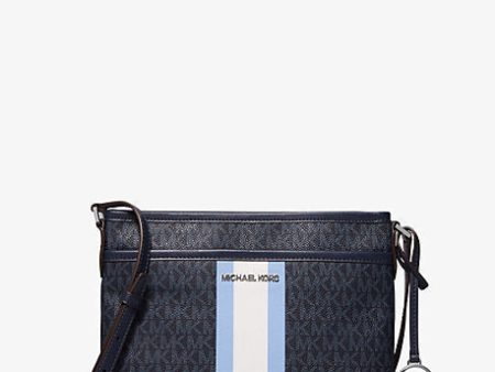 Bedford Small Logo Stripe Crossbody Bag Sale