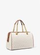 Blaire Medium Logo Stripe Satchel on Sale