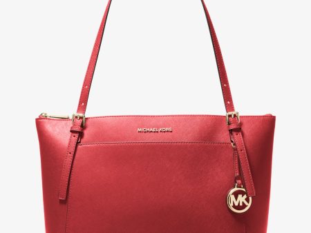 Voyager Large Saffiano Leather Tote Bag Cheap