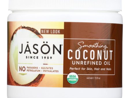 Jason Natural Products Coconut Oil - Organic - Virgin - 15 Fl Oz Fashion