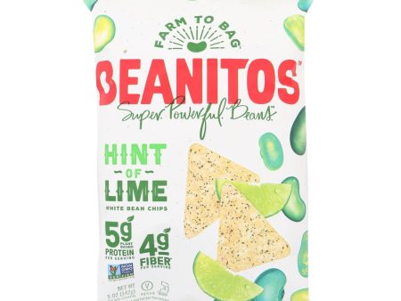 Beanitos - White Bean Chips - Hint Of Lime - Case Of 6 - 5 Oz. Online Hot Sale