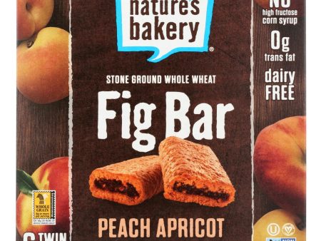 Nature s Bakery Stone Ground Whole Wheat Fig Bar - Peach Apricot - 2 Oz - Case Of 6 Online Hot Sale