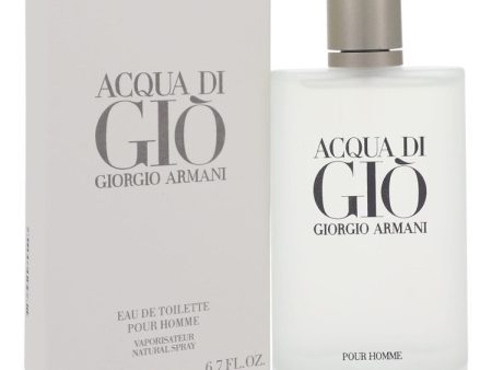 Acqua Di Gio by Giorgio Armani Eau De Toilette Spray 6.7 oz (Men) Online