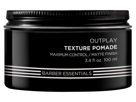 Redken Brews Outplay Texture Pomade 3.4 oz. Supply