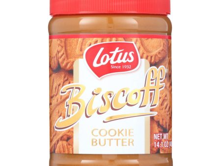 Biscoff Cookie Butter Spread - Peanut Butter Alternative - 13.4 Oz - Case Of 8 on Sale