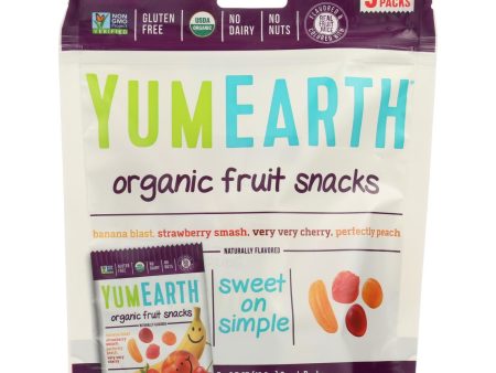 Yumearth Organics Organic - Fruit Snacks - Case Of 12 - 0.7 Oz. Supply