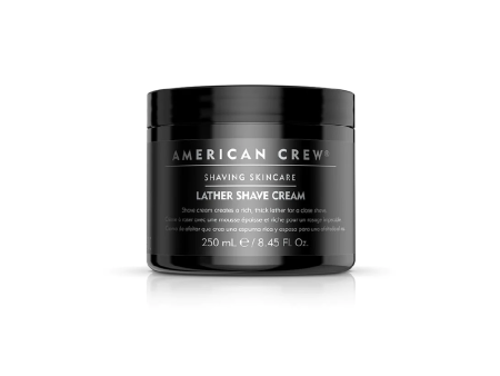 AMERICAN CREW LATHER SHAVE CREAM 250ML on Sale