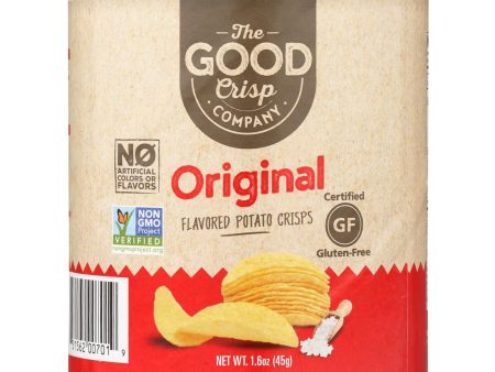 The Good Crisp Company Potato Crisps - Original - Case Of 12 - 1.6 Oz Cheap