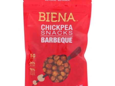 Biena Chickpea Snacks - Barbeque - Case Of 8 - 5 Oz. Supply