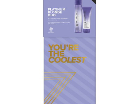 SEASONAL PAUL MITCHELL PLATINUM BLONDE GIFT SET Online now