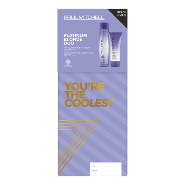 SEASONAL PAUL MITCHELL PLATINUM BLONDE GIFT SET Online now