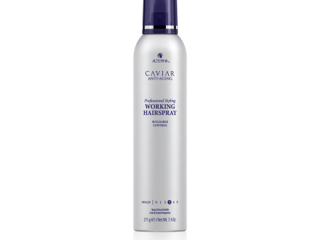 ALTERNA CAVIAR PROFESSIONAL STYLING WORKING HAIR SPRAY 211G Online now