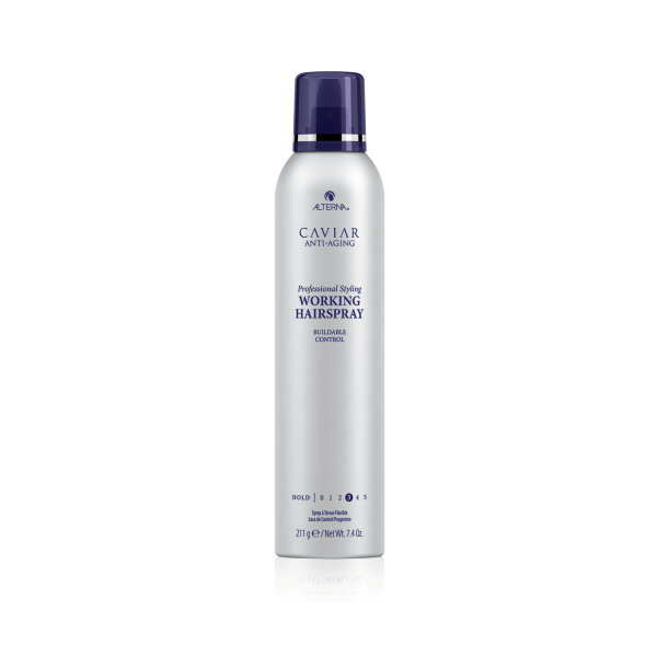 ALTERNA CAVIAR PROFESSIONAL STYLING WORKING HAIR SPRAY 211G Online now