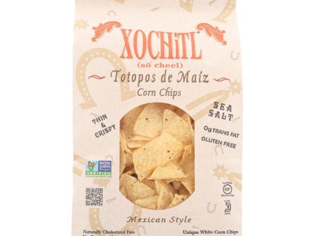 Xochitl Corn Chips - Salted - Case Of 9 - 16 Oz. For Sale