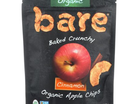 Bare Fruit Apple Chips - Organic - Crunchy - Simply Cinnamon - 3 Oz - Case Of 12 For Cheap