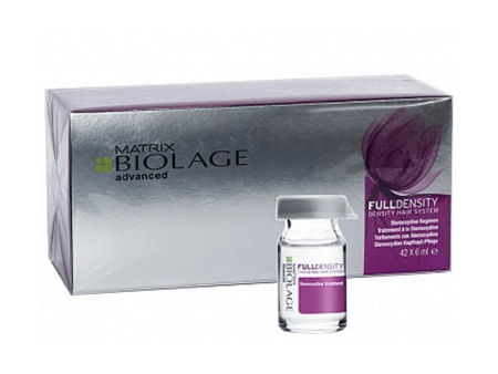 BIOLAGE ADVANCED FULLDENSITY STEMOXYDINE TREATMENTS 42 x 6ML Hot on Sale