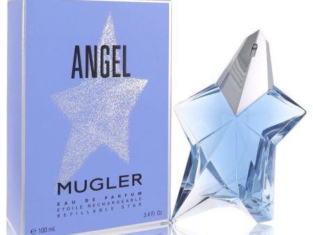 Angel by Thierry Mugler Standing Star Eau De Parfum Spray Refillable 3.4 oz (Women) Supply