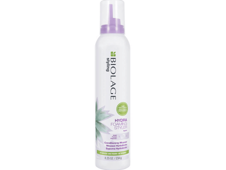 DISCONTINUED BIOLAGE HYDRA FOAMING STYLER CONDITIONING HAIR MOUSSE 250ML Discount