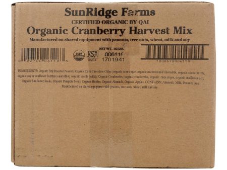 Sunridge Farms Organic Cranberry Harvest Mix - 16 Lb. Online