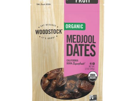 Woodstock Organic Unsweetened Medjool Dates - Case Of 8 - 12 Oz Online Hot Sale