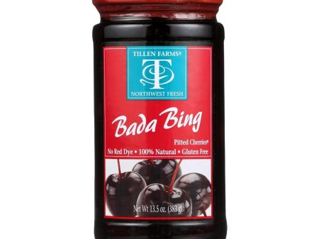 Tillen Farms Cherries - Bada Bing - 13.5 Oz - Case Of 6 Online