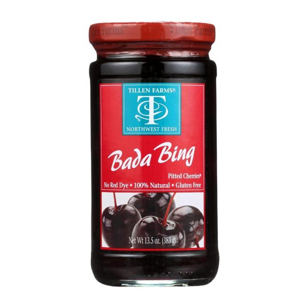 Tillen Farms Cherries - Bada Bing - 13.5 Oz - Case Of 6 Online