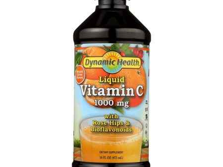 Dynamic Health Liquid Vitamin C Natural Citrus - 1000 Mg - 16 Fl Oz For Discount