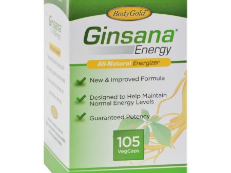 Pharmatron Alan James Ginsana Energy - 105 Softgels Hot on Sale