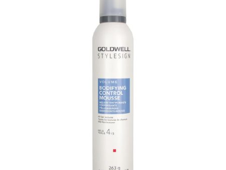 GOLDWELL STYLESIGN BODIFYING CONTROL MOUSSE 300ML Online Hot Sale