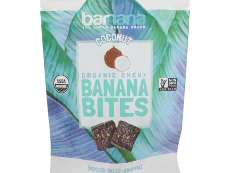 Barnana Chewy Banana Bites - Organic Coconut - Case Of 12 - 3.5 Oz. Online