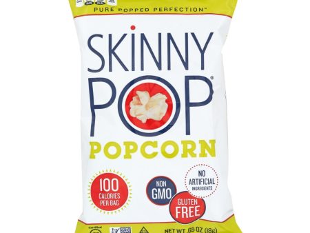 Skinnypop Popcorn 100 Calorie Popcorn Bags - Case Of 30 - 0.65 Oz. Sale