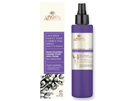 ANGEL EN PROVENCE LAVENDER VIOLET TONE CORRECTING SPRAY 150ML Sale