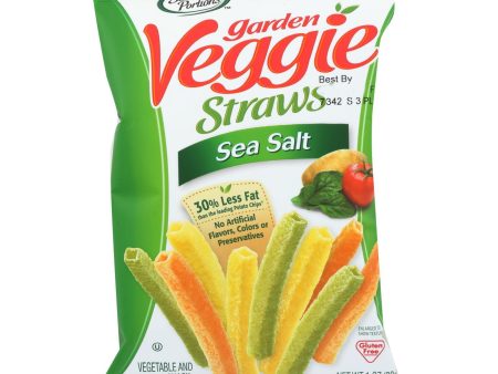 Sensible Portions Garden Veggie Straws - Sea Salt - Case Of 24 - 1 Oz. Online