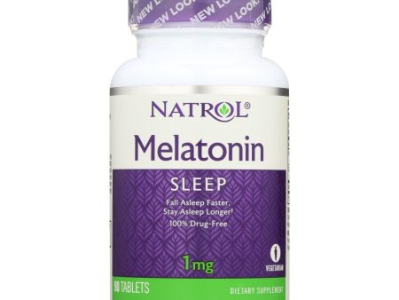 Natrol Melatonin - 1 Mg - 90 Tablets Online Hot Sale