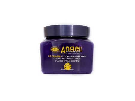 ANGEL PROFESSIONAL NO YELLOW CRYSTALLINE HAIR MASK 500ML Discount