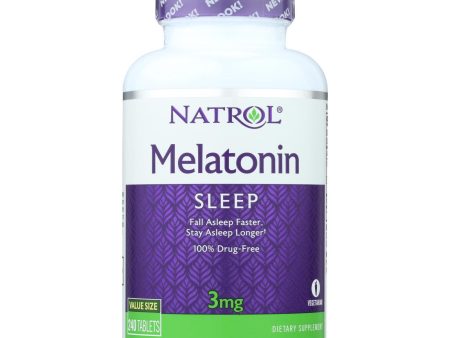 Natrol Melatonin - 3 Mg - 240 Tablets Discount