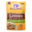 Wellness Pet Products Cat Food - Gravies With Bits Of Chicken And Turkey Smothered In Gravy - Case Of 24 - 3 Oz. For Discount