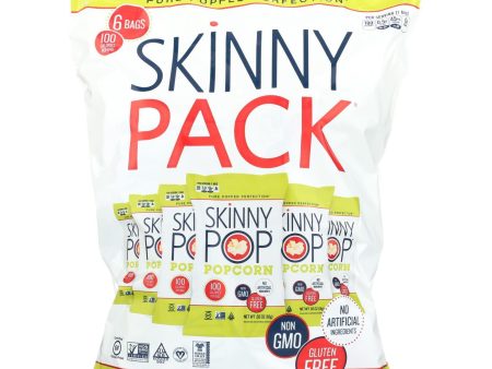 Skinnypop Popcorn 100 Calorie Popcorn Bags - Case Of 10 - 0.65 Oz. Supply