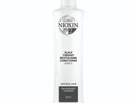 NIOXIN 3D CARE SYSTEM 2 - REVITALISING CONDITIONER FOR NATURAL HAIR WITH PROGRESSED THINNING 300ML Online now