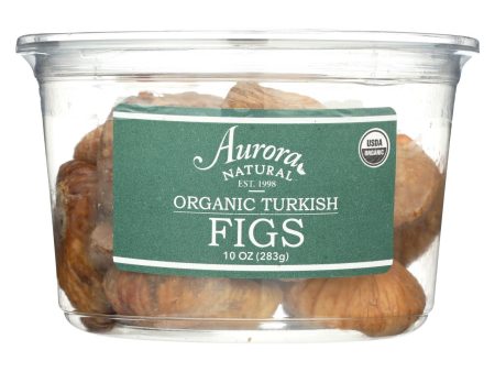 Aurora Natural Products - Organic Turkish Figs - Case Of 12 - 10 Oz. Online