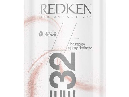 Redken Triple Pure 32 Neutral Fragrance Extreme High Hold Hairspray For Cheap