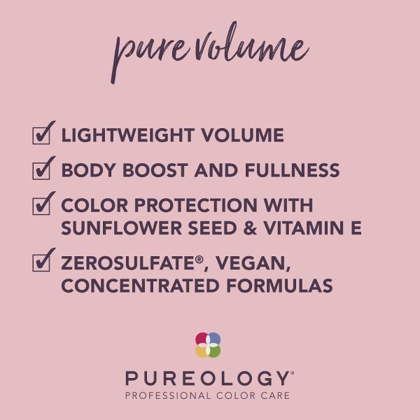 Pureology Pure Volume Shampoo 266ml For Discount