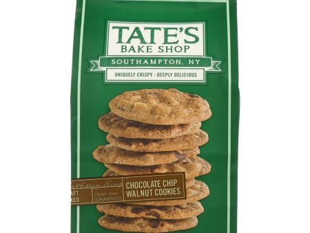 Tate s Bake Shop Chocolate Chip Walnut Cookies - Case Of 12 - 7 Oz. For Cheap