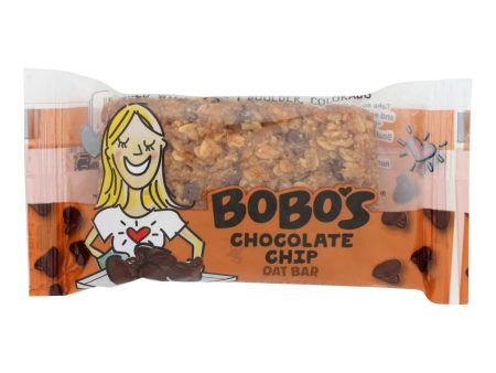 Bobo s Oat Bars - All Natural - Chocolate - 3 Oz Bars - Case Of 12 For Sale