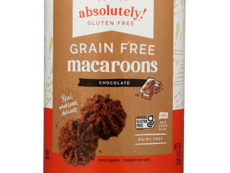 Absolutely Gluten Free Macaroons - Chocolate - Clasc - Case Of 6 - 10 Oz Hot on Sale